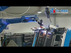 양층 철 팔레트 창고 보관 오른쪽 코너 금속 팔레트