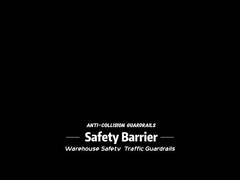 융통성 보행자 장벽 충돌 방지 경비장 창고 안전 장벽 교통 경비장