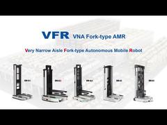 VFR, VNA 포크형 AMR, 초협폭 통로 포크형 자율 이동 로봇, 창고 자동화 및 L