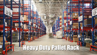 헤비 듀티 팔레트 선반 시스템 창고 랙