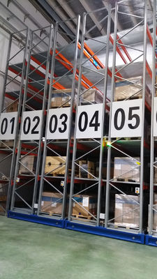 80x60 RHS 빔과 함께 조정 가능한 중량 팔레트 래킹 시스템