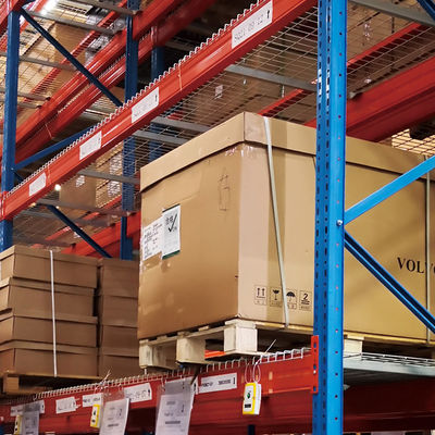 창고 팔레트 래킹 와이어 메시 데크