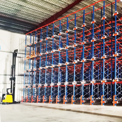 A18: 라디오 셔틀 래크 카트 및 포크 리프트 (AGV) 시스템 완전 자동 Fifo Filo 시스템 라디오 셔틀 래킹 시스템