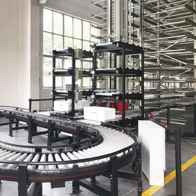 빈 박스 미니 로드 시스템 다층 셔틀 미니 로드 스택 크레인 ASRS 자동 박스 픽업 및 검색 시스템