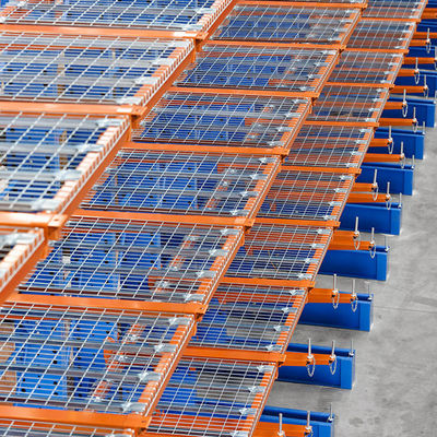 팔레트 래킹용 와이어 메시 데킹