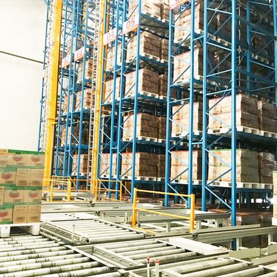 싱글 딥 팔레트 스택어 ASRS, 자동 저장 및 검색 시스템