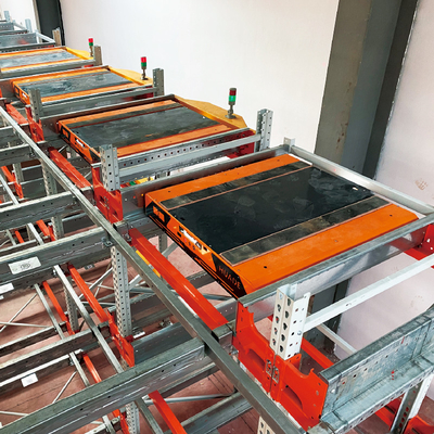 4차원 셔틀 카트 ASRS 자동 저장 및 검색 시스템 4차원 셔틀 카트