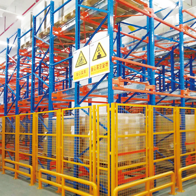 4차원 셔틀 카트 ASRS 자동 저장 및 검색 시스템 4차원 셔틀 카트