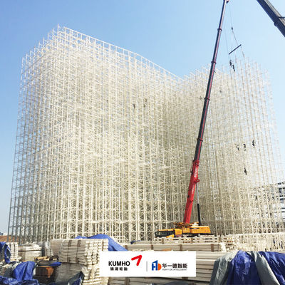 통합 물류 센터 팔레트 스태커 크레인 ASRS 자동 창고 시스템