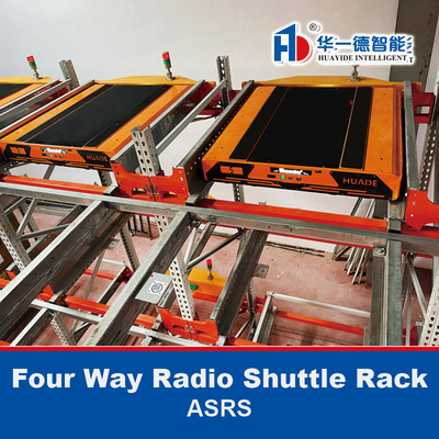 4차원 셔틀 카트 ASRS 자동 저장 및 검색 시스템 4차원 셔틀 카트