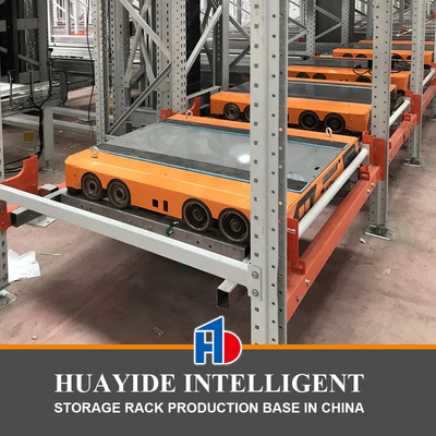 B13 ASRS 4차선 셔틀 시스템 중량용 고자동화 창고 저장소 철선 셔틀 래킹