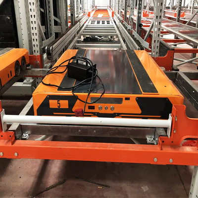B13 ASRS 4차선 셔틀 시스템 중량용 고자동화 창고 저장소 철선 셔틀 래킹