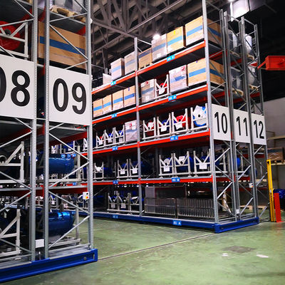 B13 자동 중용 전기 이동형 팔레트 저장 래킹 시스템