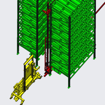 ODM 탈착식 장경간 선반 RAL 색상 중량 랙