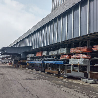 초장형 바 보관용 캔틸레버 자동 창고 시스템 캔틸레버 랙 (긴 제품용)