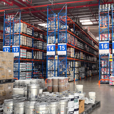 백 와이어 메시 울타리 창고 저장 래크 중용 팔레트 래킹