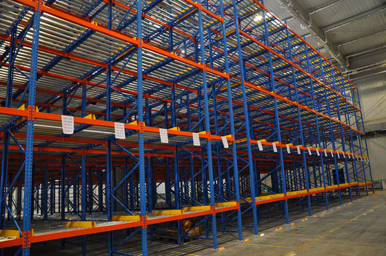 FIFO 중력식 파렛트 랙 고효율 ISO9001 인증