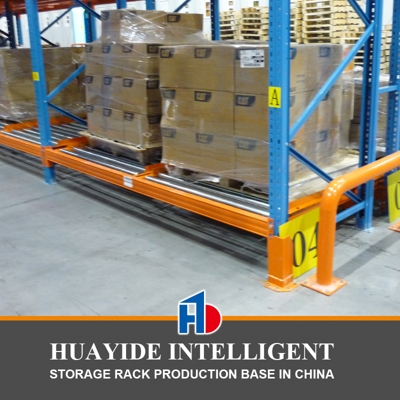 고품질 FIFO 중력 카톤 흐름 랙 팔레트 랙 시스템 팔레트 흐름 랙 창고 장비